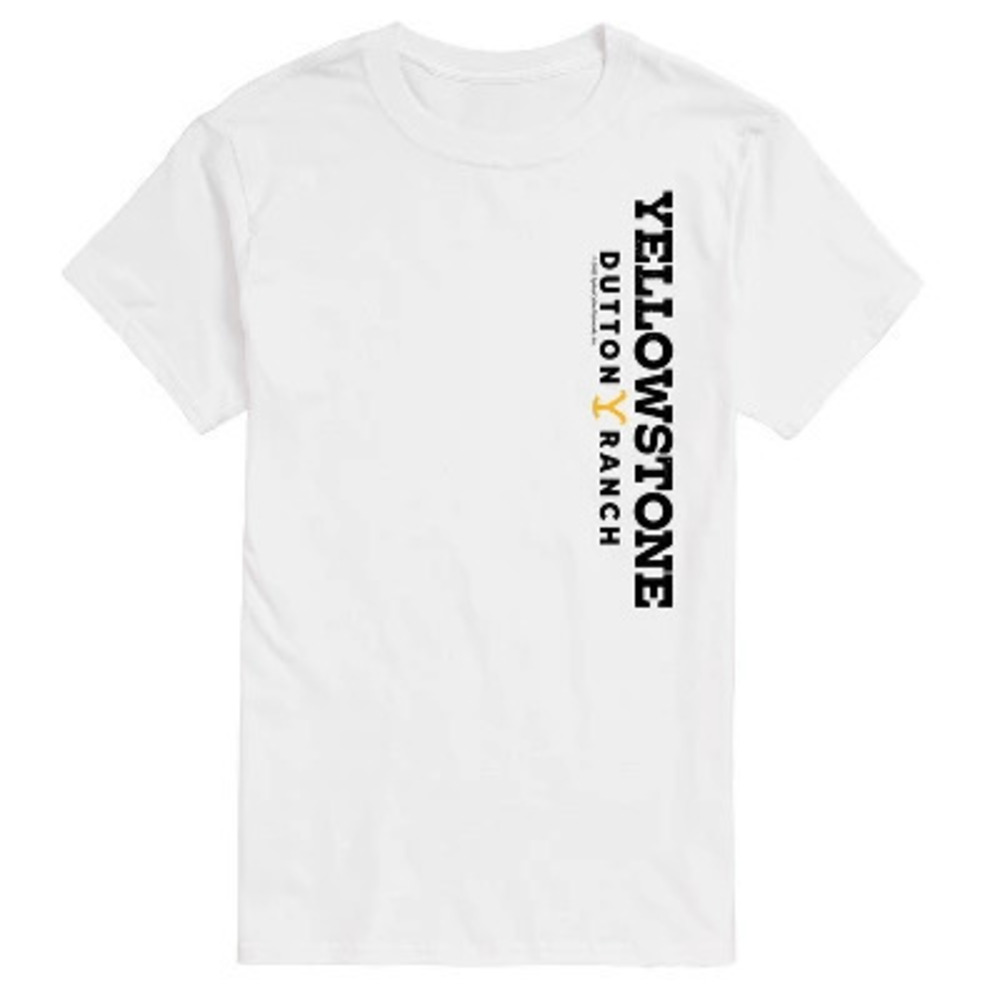 Mens Yellowstone Dutton Ranch  Short Sleeve Graphic T-Shirt
